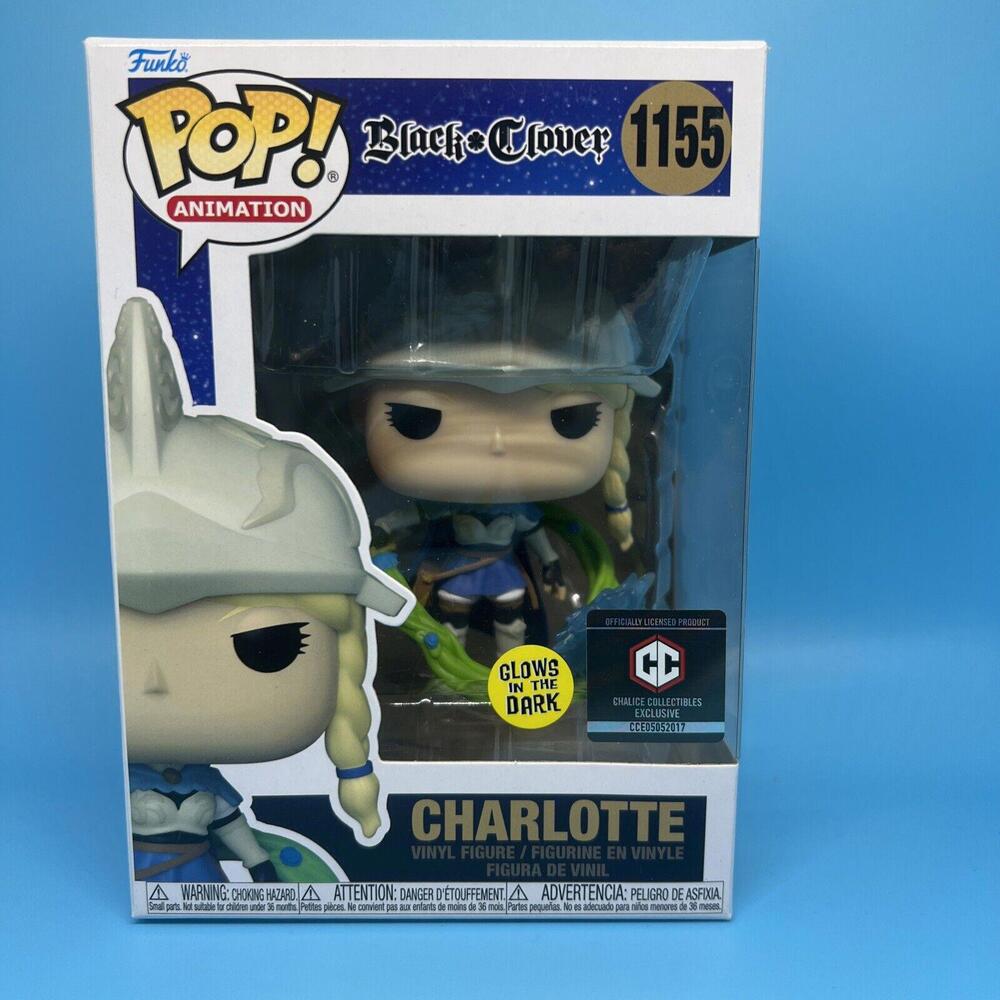 Charlotte‎ Black Clover Funko Pop! Chalice Collectibles GITD #1155